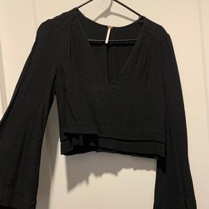 Free people crop top blouse